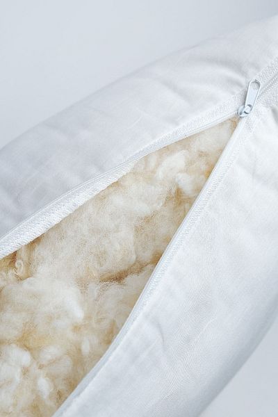 MODELHOME Wool Pillow, 50 x 70 cm, 1350 gr