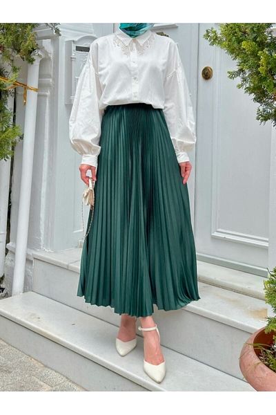 Trend Marfa Hijab πλισέ φούστα