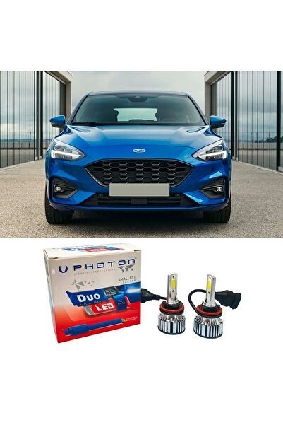Photon Ford Focus 4 Led Xenon Uyumlu Uzun Far Ampulü H1 Duo Yeni Seri Beyaz 2...