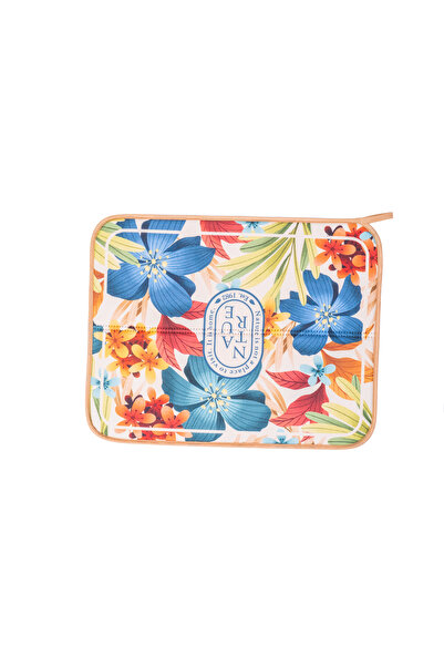 HOMELKA Printex Bulaşık Kurutma Matı Süper Emici Bulaşık Kurutma Örtüsü Nature Serisi Bulaşık Matı Model 02