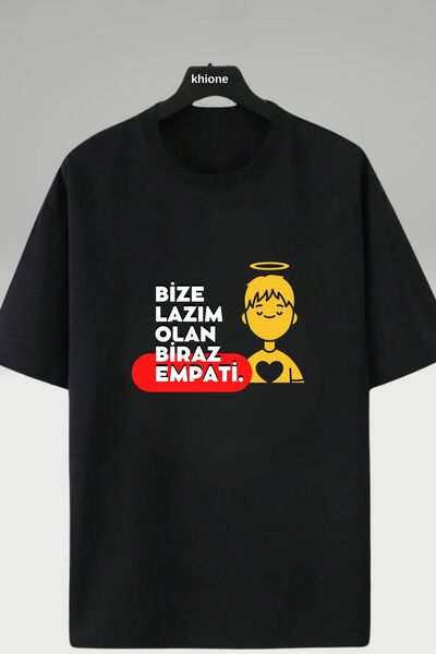 Massgai Unisex dizajn Treba nam malo empatije Štampano 100% pamuk T-shirt