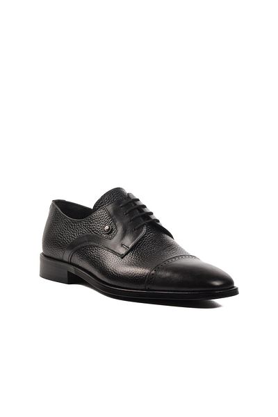 Pierre Cardin 103181 Μοντέλο Μαύρα Γνήσιο Δερμάτινα Ανδρικά Παπούτσια Classic