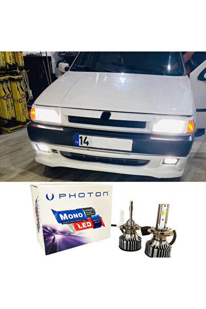 Photon Fiat Uno Led Xenon Sis Farı Ampulü H3 Mono Yeni Seri Beyaz