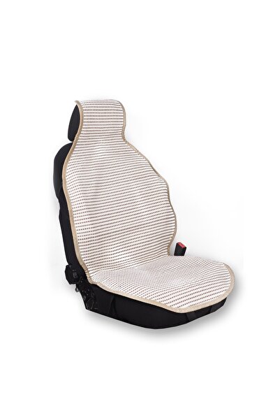 Automix Wimbledon Pamuklu Terletmez Koltuk Örtüsü / Ön Arka Set Açık Bej