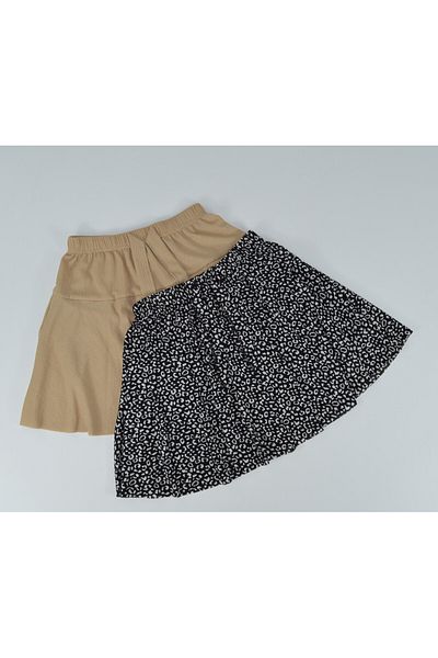 Kidiba 12-15 ani fetiță Helen și fustă pantaloni scurți - pachet de 2