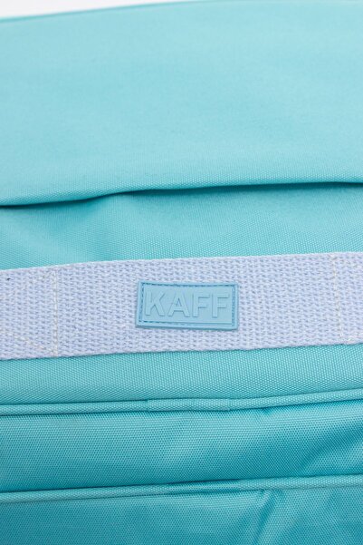 KAFF Turkuaz Su Geçirmez Kumaş Omuz Askılı Seyahat Ve Spor Çantası 00817 - Turkuaz