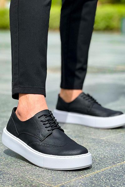 Joy Man J149 Change Over - Pantofi ortopedici casual pentru bărbați, CBT Black