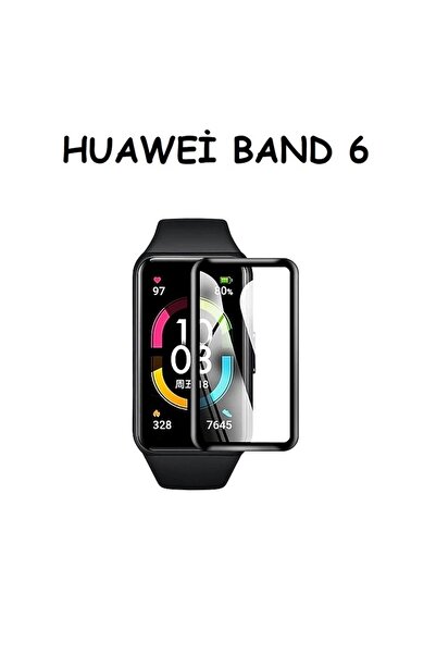 CONOCER Huawei Band 6, 3d Tam Kaplayan ( Yüksek Kalite ) Kırılmaz Nano Ekran ...