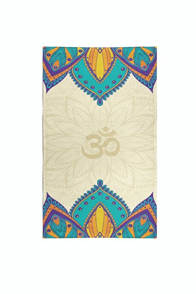 ecemre beach towel Dijital Baskılı Sporcu Yoga Pilates Fitness Spor Havlusu