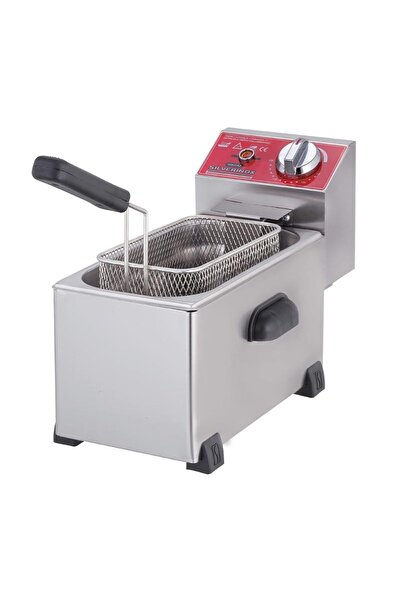 Silverinox Işıkgaz Elektrikli Fritöz 3 Lt