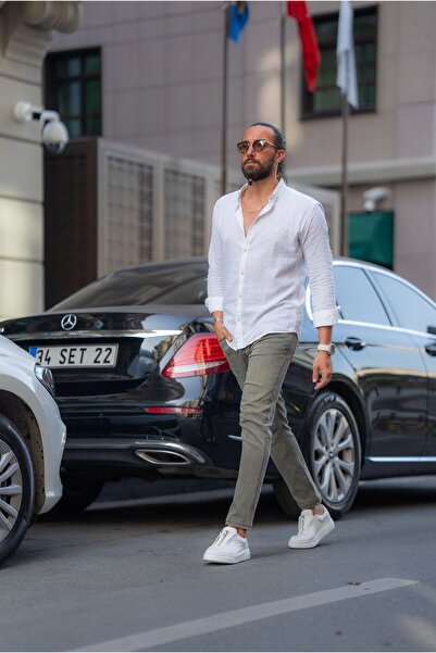 SARDINELLI Erkek Slim Fit Kot Pantolon