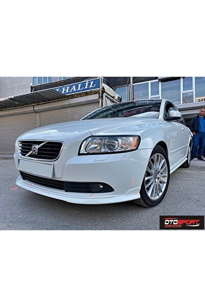 OTOSPORT VOLVO S40 2008- ÖN TAMPON EKİ FİBERGLASS BOYASIZ