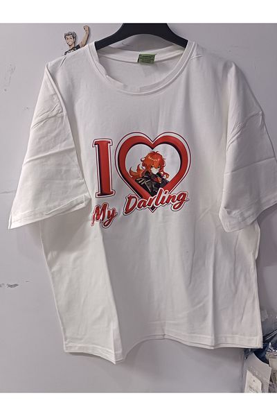 Köstebek My Darling Genshin Impact Diluc Unisex T-shirt