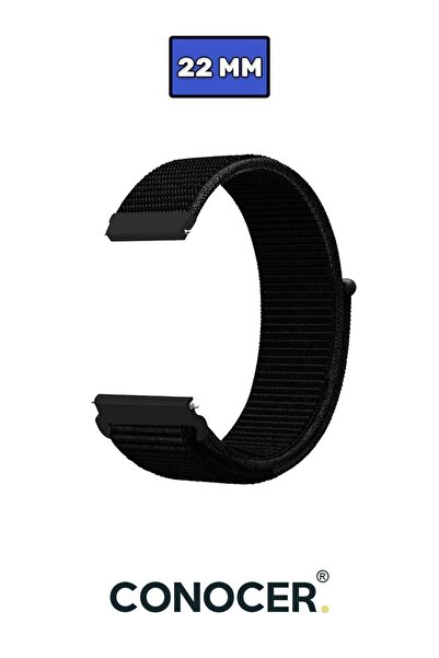CONOCER Xiaomi Watch S1 / S1 Pro / S1 Active Compatible Woven Velcro Sports Band Strap 22mm