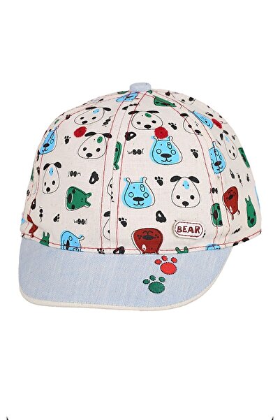 Kitti قبعة طفل رضيع منقوشة 3-9 أشهر محيط الرأس 37-43 سم