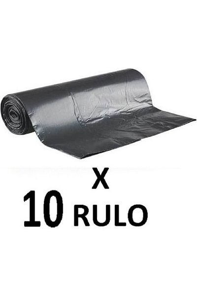 Florex 400 grams Standard Industrial Bulky (100x150 Cm) Black Garbage Bag 10 Rolls 5*10=50 Pieces
