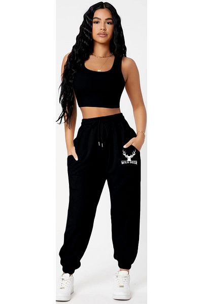 ronay giyim compass new 2 Ψηλόμεσο Jogger Sweatpants