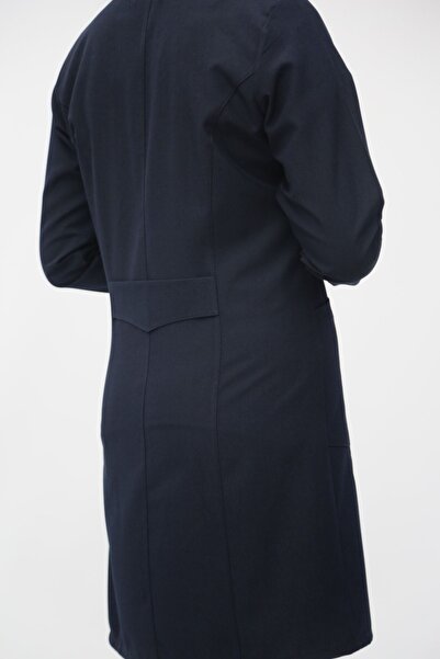 Ehil Hakim Yaka Alpaka Kumaş Iş Önlüğü Iş Kıyafeti Alpaka Önlük