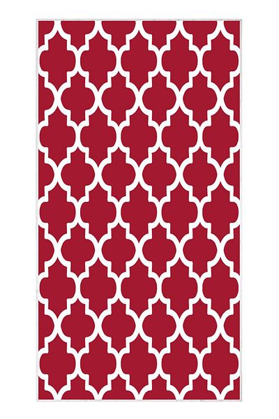 Dekoreko Dowry List Silk Carpet Digital Fringeless 1882 Pattern 5