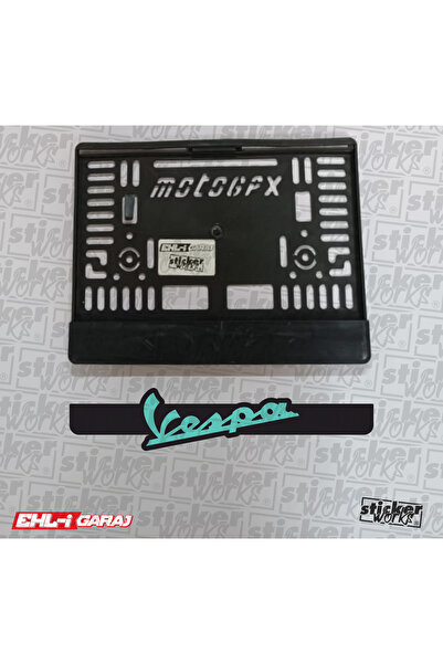 Sticker Works Vespa Motor Plakalık ( MİNT YEŞİLİ )