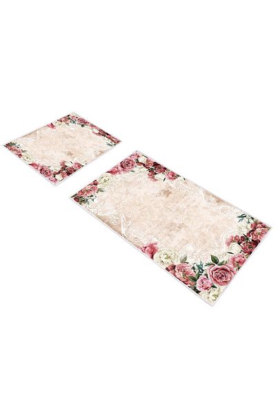 Alanur Home Σετ ψηφιακού καθίσματος τουαλέτας Dekoreko 1814 Pattern 1