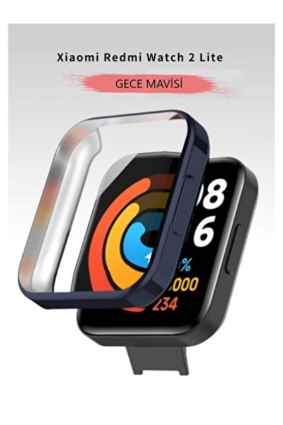 CONOCER Xiaomi Redmi Watch 2 Lite Yüksek Kalite 360 Derece Kasa Ve Ekran Koru...