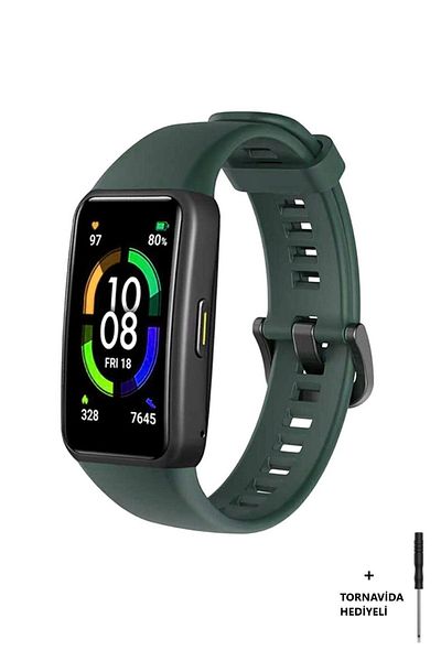 CONOCER حزام سيليكون ناعم (عالي الجودة) متوافق مع Huawei Band 6 وHonor Band 6