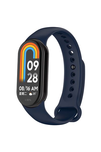 CONOCER Xiaomi Mi Band 8/9/10 Uyumlu Yüksek Kalite Silikon Kordon Kayış