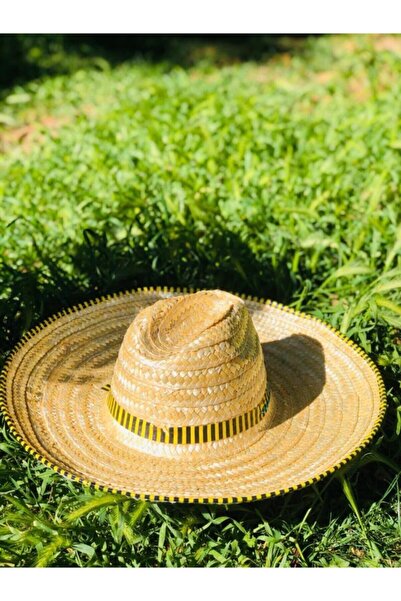 AKTEZ-EL Ženski slamnati šešir za plažu