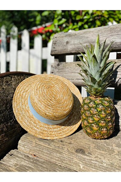 AKTEZ-EL Солом'яний жіночий пляжний капелюх