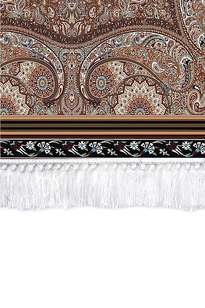 Alanur Home Μεταξωτό Ψηφιακό Χαλί Προσευχής 70x110 1022