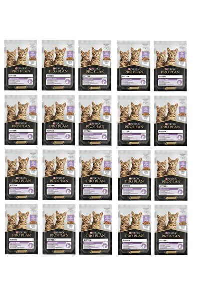 Pro Plan Pro Plan Pouch Kitten Hindi Etli Yavru Kedi Yaş Mama 85 Gr. X 20 Adet