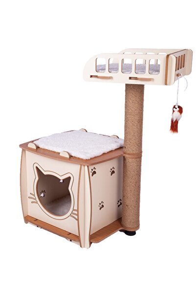 Patihomes Cat House And Cat Scratching Bed