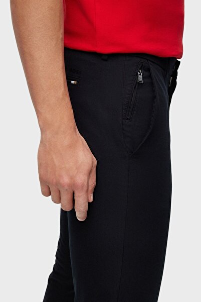 BOSS Streç Pamuklu Normal Bel Slim Fit Pantolon Erkek Pantolon 50487754 001