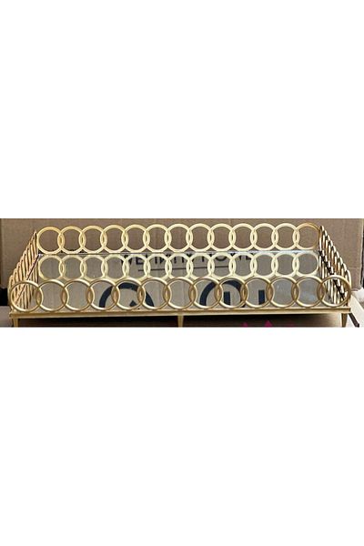 adana avm Mirrored Tray Length 42 cm Width 29 cm