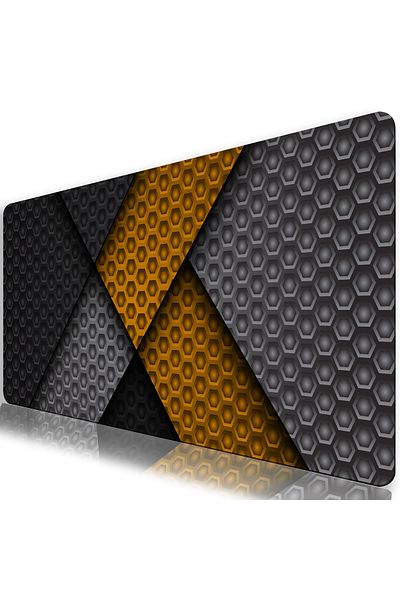AsMat Paw XXL 90*40 cm 3D Visual Comfortable Work and Gaming Keyboard - Non-Slip Base Mausepad