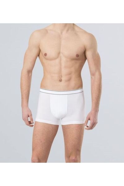 Aydoğan Men's Boxers - 95% Cotton, 5% Elastane, Full Mold, 3pcs, Same Color