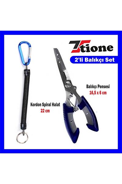 TİONE Balıkçı Pensesi (PLIERS) 16.5 cm Çok Fonksiyonlu Pense