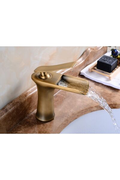 OEM Banyo Lavabo Bataryası Antik Şelale Model Yeni 7 Yıl Garantili Yüksek Kal...