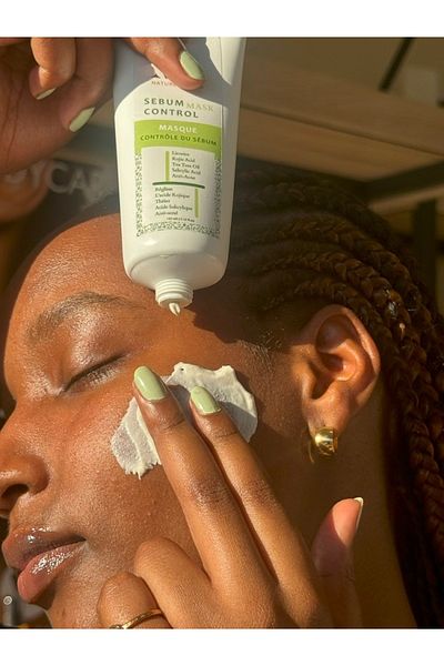 Naturel Afrika Anti-Acne Sebum Control Mask - 100ml Licorice Root, Kojic Acid, Tea Tree, Salicylic Acid