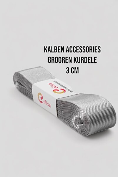 Kalben Kumaş Grogren Kurdele En 3 cm Boy 10 Mt