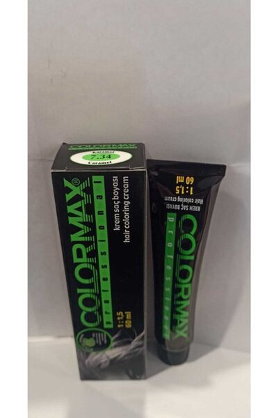 Colormax Tüp Boya 60 ml 7.34 Karamel