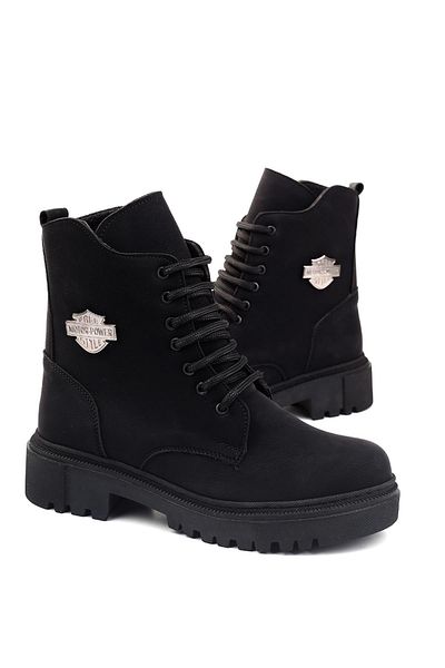 Papuçsepeti Καλάθι παπουτσιών Sdf 56 Thermo Sole Lace Up Boots Καθημερινές γυναικείες μπότες