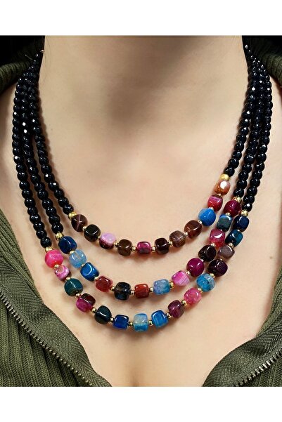 Takkı by Handan Akik Taşı Tasarım Kolye