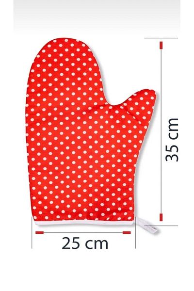 CDE Fireproof Heat Resistant Oven Gloves - (1 1)