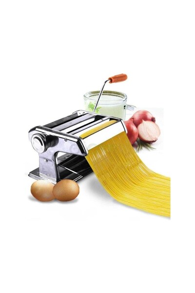 CAN BUTİK ماكينة صنع المعكرونة النودل ذات 3 وظائف - قطع العجين وفك وتقطيع الر...