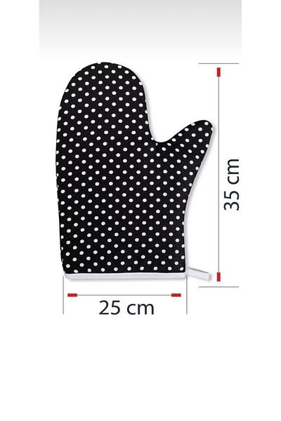 CDE Fireproof Heat Resistant Oven Gloves - (1 1)