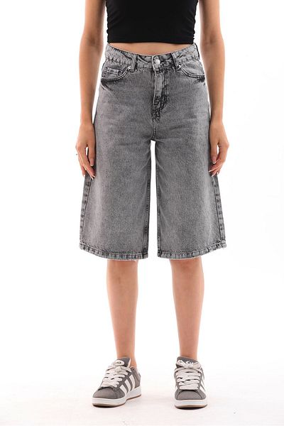 DENİKK Denim Trend Baggy Roller Capri Bermuda Jeans