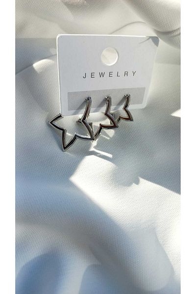 ZeynDesign Triple Star Earrings