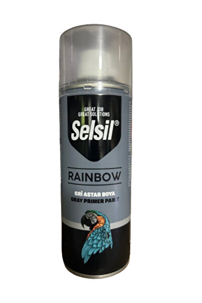 Spreycim Selsil Rainbow Astar Sprey Boya Gri 400 ML